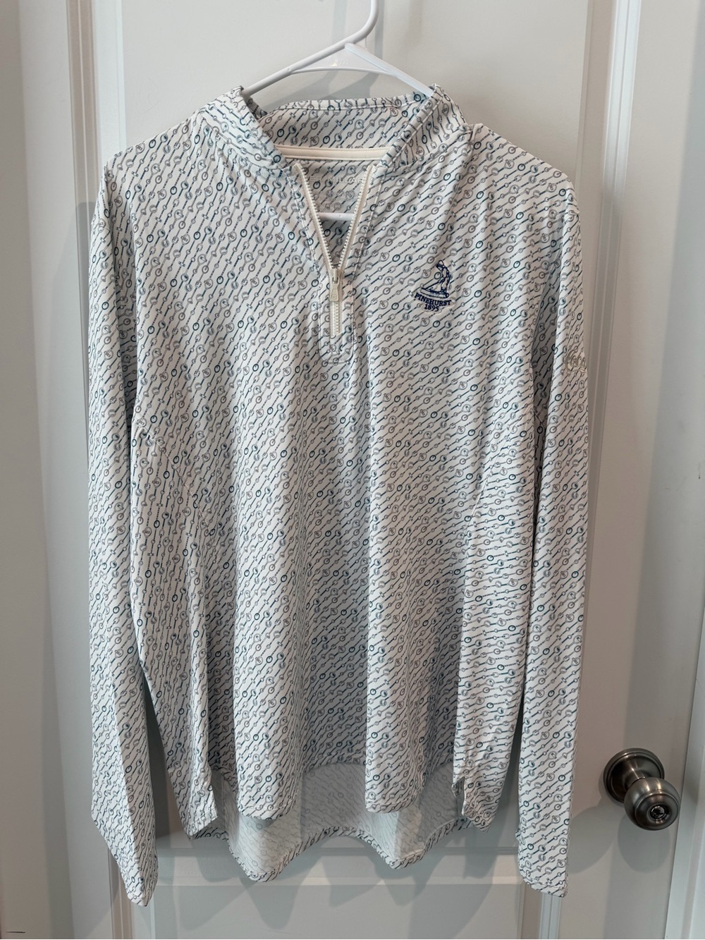 NWT Peter Millar Sunshirt with Pinehurst 1895 and Coca Cola Emblem Size XL